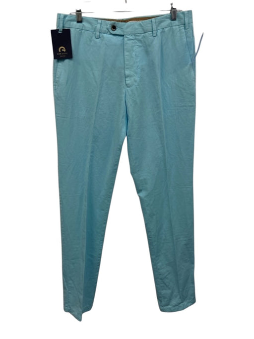 Germano NWT Size 50 Light blue Cotton Solid Khaki Dress Men's Pants Light blue / 50