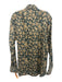 Tiki NWT Size L Blue & Beige Linen Floral Button up Men's Long Sleeve Shirt Blue & Beige / L