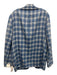 Samuelson NWT Blue & White Linen Blend Plaid 2 Button Men's Blazer Blue & White / 42T