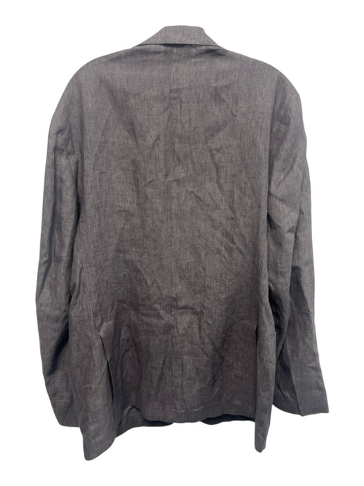 Tiki NWT Gray Linen Solid 2 Button Men's Blazer Gray / 54