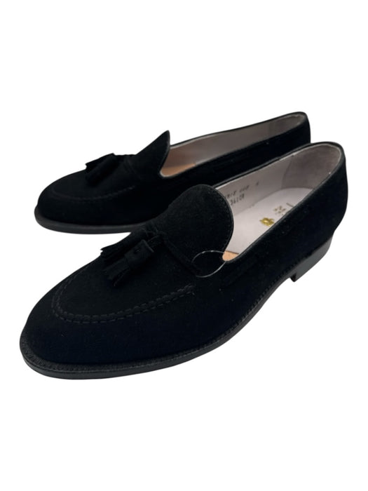 Alden Shoe Size 9.5 New Black Suede Solid Tassel Men's Shoes Black / 9.5