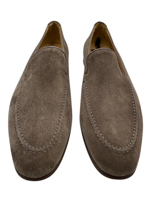 To Boot New York Shoe Size 9.5 New Brown Suede Solid Slip On Dress Men's Shoes Brown / 9.5