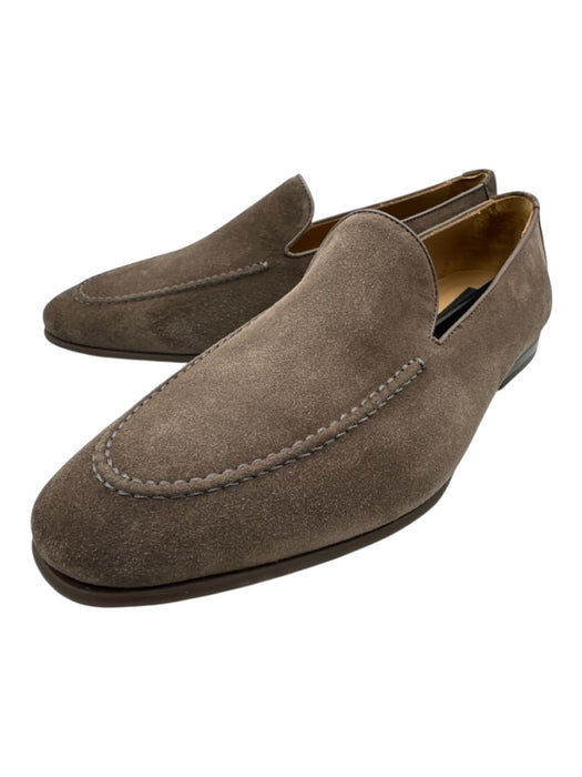 To Boot New York Shoe Size 9.5 New Brown Suede Solid Slip On Dress Men's Shoes Brown / 9.5