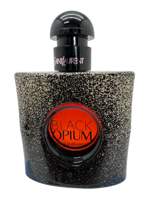 Yves Saint Laurent black, silver, amber Glass Glitter 1.6 FL oz Perfume black, silver, amber