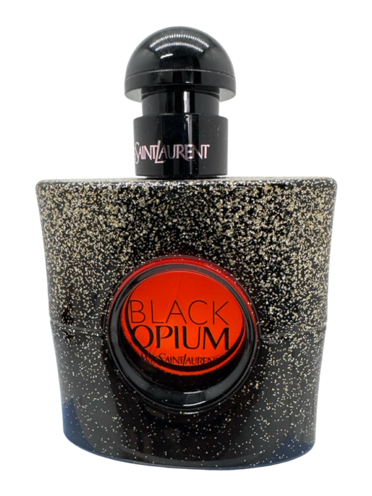 Yves Saint Laurent black, silver, amber Glass Glitter 1.6 FL oz Perfume black, silver, amber