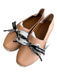 SeeByChloe Shoe Size 36 Peach Leather Almond Toe Tie Detail Slip On Shoes Peach / 36