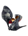 Christian Louboutin Shoe Size 35.5 Navy & Blue Canvas & Leather Stiletto Pumps Navy & Blue / 35.5