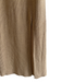 Zara Size XS Gold No Fabric Tag Sleeveless Elastic Waist Ribbed Skirt Set Gold / XS
