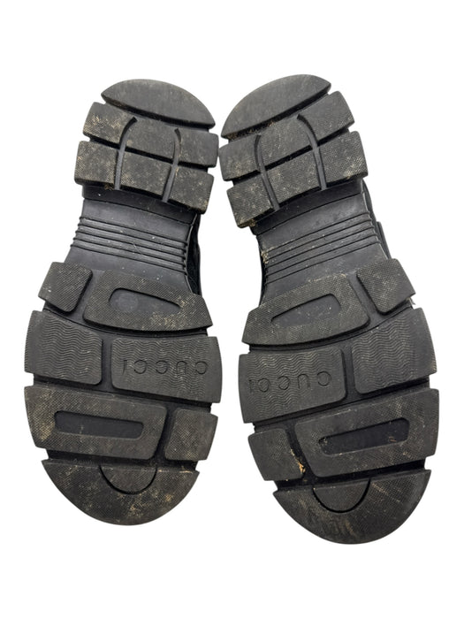 Gucci Shoe Size Est 7 AS IS Black Leather Boot Men's Shoes Black / Est 7