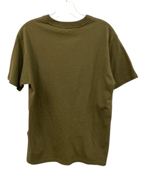 Onitsuka Tiger NWT Size M Green Cotton Solid T shirt Crew Men's Short Sleeve Green / M