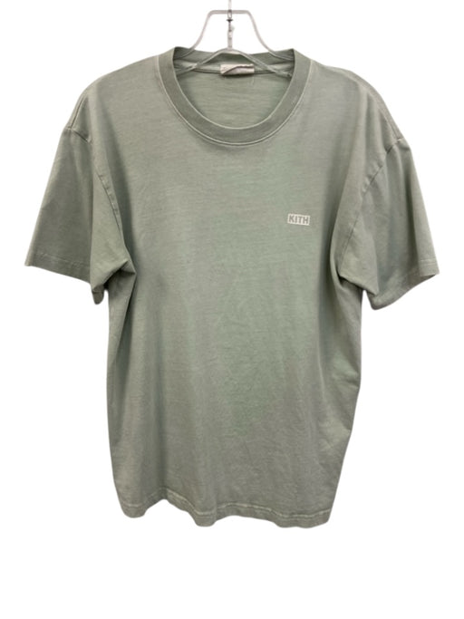 Kith Size XS Light Green Cotton Solid T shirt Crew Men's Short Sleeve Light Green / XS