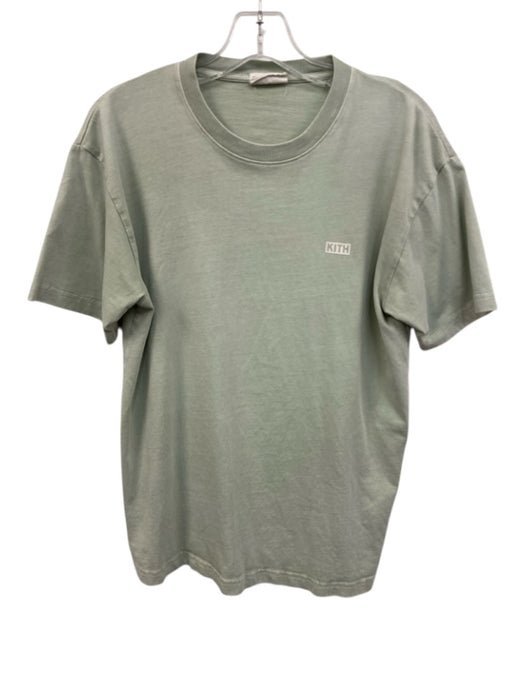 Kith Size XS Light Green Cotton Solid T shirt Crew Men's Short Sleeve Light Green / XS