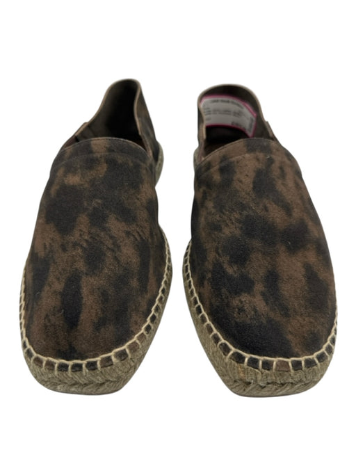 Tom Ford Shoe Size 7 Like New Brown Leather Spotted Espadrille Men's Shoes Brown / 7