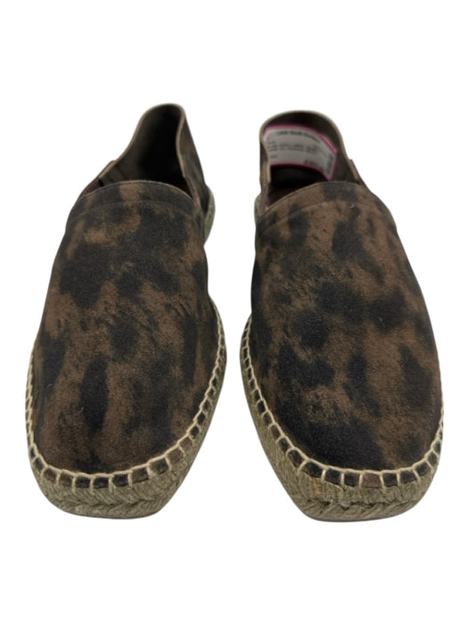 Tom Ford Shoe Size 7 Like New Brown Leather Spotted Espadrille Men's Shoes Brown / 7