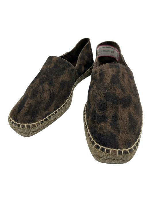 Tom Ford Shoe Size 7 Like New Brown Leather Spotted Espadrille Men's Shoes Brown / 7