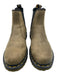 Dr. Martens Shoe Size 8 Olive Leather Solid Chelsea Men's Shoes 8