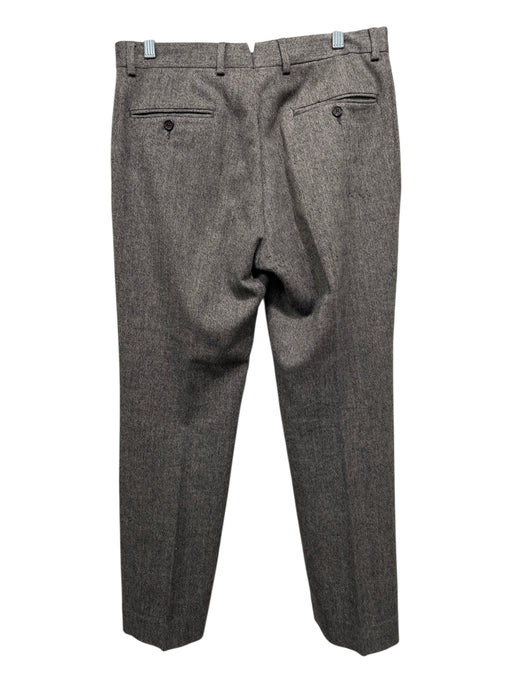 Club Monaco Size 31 Tan & Black Wool Blend Solid Dress Men's Pants Tan & Black / 31