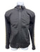 Moncler Size L Black Cotton Blend Solid Track Men's Jacket Black / L