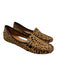 Patricia Green Shoe Size 7.5 Brown & Black Leather Upper Cheetah Print Loafers Brown & Black / 7.5