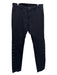 No Brand Size 30 Black Cotton Solid Slim Button Detail Men's Pants Black / 30