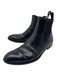 Zegna Shoe Size 9.5 AS IS Black Leather Solid Chelsea Men's Shoes 9.5