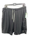 Vuori Size L Black Synthetic Solid Athleisure Men's Shorts L