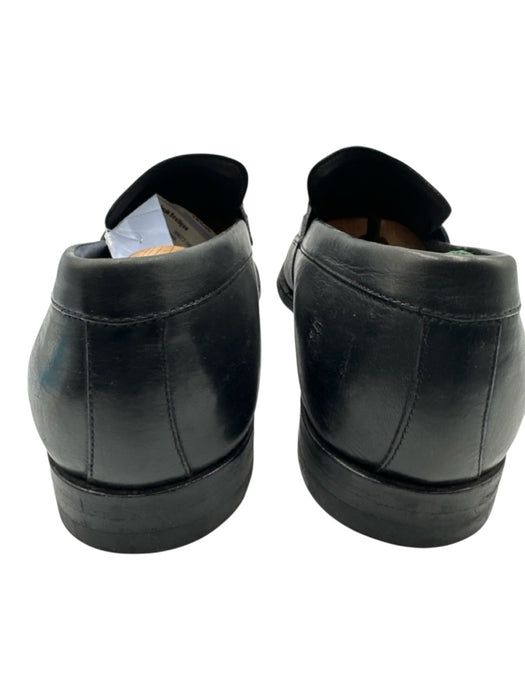 Zegna Shoe Size 10 AS IS Black Leather Solid Dress Men's Shoes Black / 10