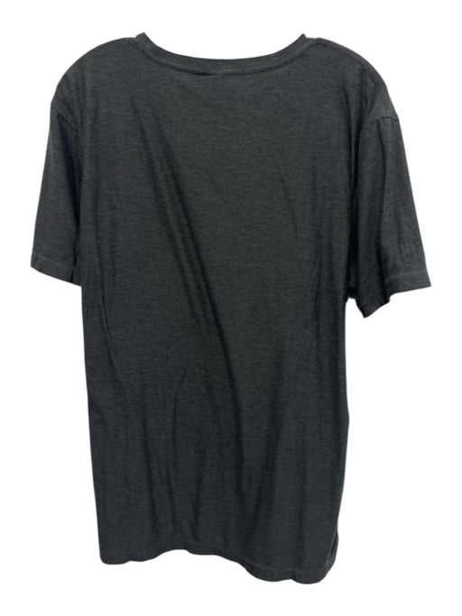 Vuori Size Est L Gray Synthetic Heathered Athletic T Shirt Men's Short Sleeve Gray / Est L