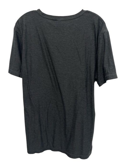 Vuori Size Est L Gray Synthetic Heathered Athletic T Shirt Men's Short Sleeve Gray / Est L