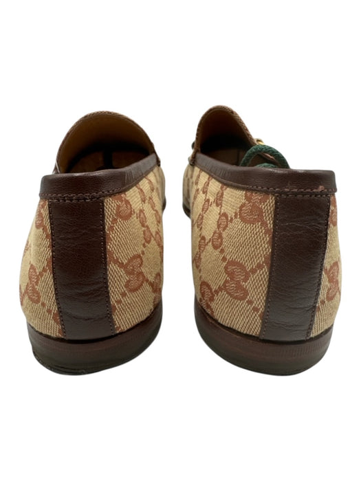 Gucci Shoe Size 7.5 Like New Tan Canvas Guccissima Dress Men's Shoes Tan / 7.5