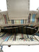 Brighton Straw Straw & Leather Magnetic  Flap Floral Applique Woven Bag Straw / M