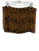 Brown & Orange Silk Chiffon Snake scarf Brown & Orange