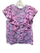 CROSBY by Mollie Burch Size S Purple & Blue Polyester Elastic Waist Short Set Purple & Blue / S