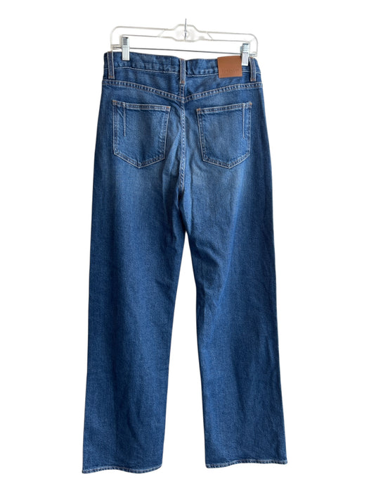 Derek Lam 10 Crosby Size 28 Med Dark Wash Cotton Blend 5 Pocket zip fly Jeans Med Dark Wash / 28