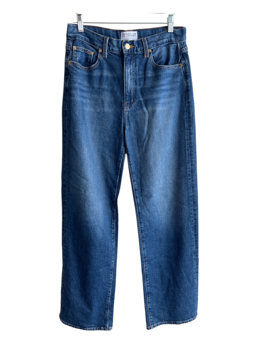 Derek Lam 10 Crosby Size 28 Med Dark Wash Cotton Blend 5 Pocket zip fly Jeans Med Dark Wash / 28