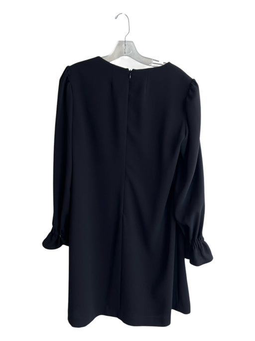 SONIA by Sonia Rykiel Size 42 Black Polyester Long Sleeve Round Split Neck Dress Black / 42