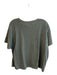 The Great Size 3 Green Cotton Short Sleeve Chest Pocket Round Neck T Shirt Top Green / 3