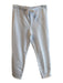 Frank & Eileen Size Medium White Cotton Drawstring Waist Raw Hem Sweatpants White / Medium