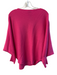 Kerisma Size S/M Pink Viscose Blend Boat Neck batwing Stretch Top Pink / S/M