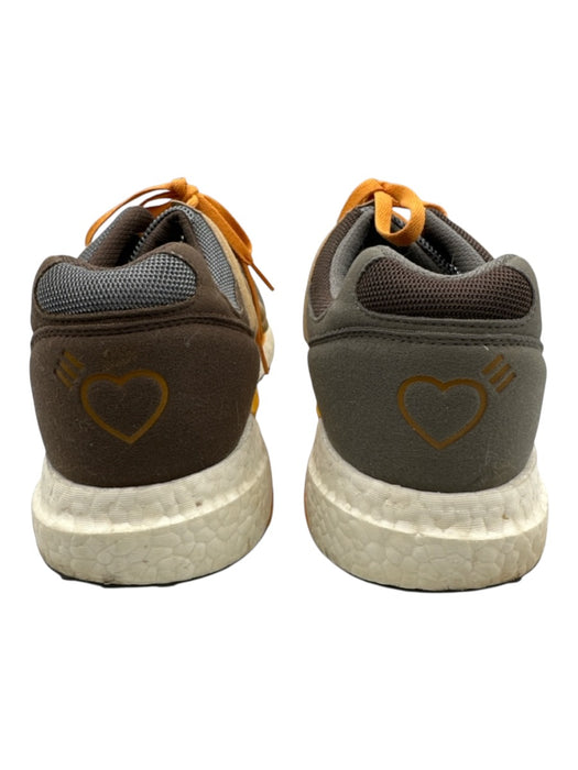 Adidas Shoe Size 12 Brown & Gray Suede & Mesh Two Tone Sneaker Men's Shoes Brown & Gray / 12