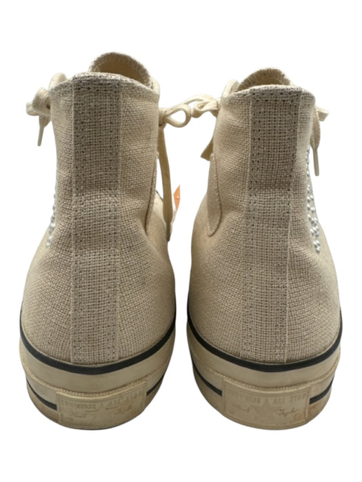 Converse Shoe Size 12 Beige Canvas Solid Sneaker Men's Shoes Beige / 12