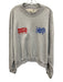 Adidas Size XL Gray Cotton Blend Solid Sweatshirt Men's Long Sleeve Shirt Gray / XL