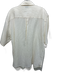 John Elliot Size XXL Off White Cotton Button Down Men's Short Sleeve Off White / XXL