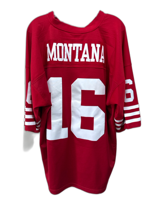 Mitchell & Ness Size XXL Red & White Polyester Jersey Men's Short Sleeve Red & White / XXL