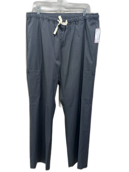 Palm Angels Size 54 Gray Polyester Solid Men's Pants Gray / 54