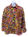 Loewe NWT Size 52 Orange & Multi Cotton Floral Buttons Men's Jacket Orange & Multi / 52