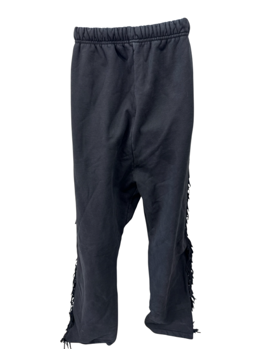 Fear Of God Size XL Black Cotton Solid Tassel Men's Pants Black / XL