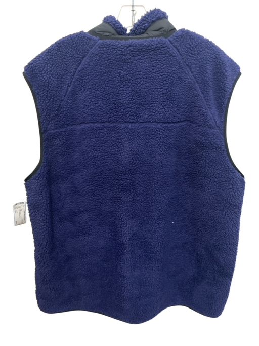 Carhartt Size XXL Purple & Black Polyethylene Zipper Men's Vest Purple & Black / XXL