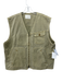 Aime Leon Dore NWT Size XXL Beige Cotton Solid Zipper Men's Vest Beige / XXL