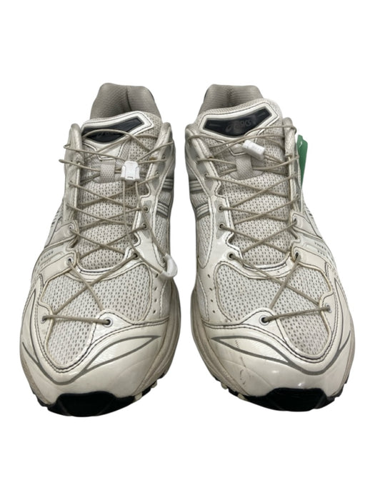 Asics Shoe Size 14 White & Black Synthetic Low Top Men's Shoes White & Black / 14
